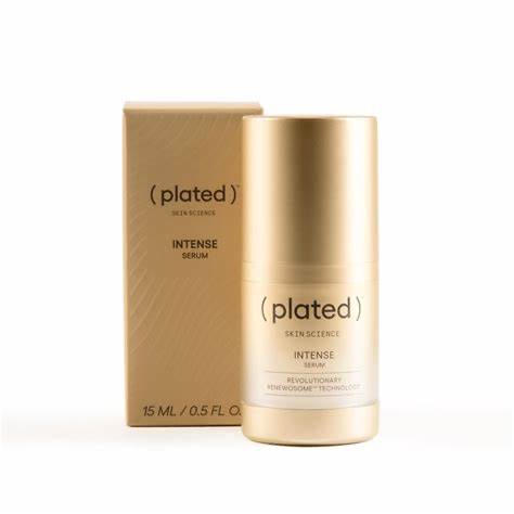 plated)™ INTENSE Serum - Advanced anti-aging serum with Renewosome™ technology for reducing wrinkles, redness, and brown spots