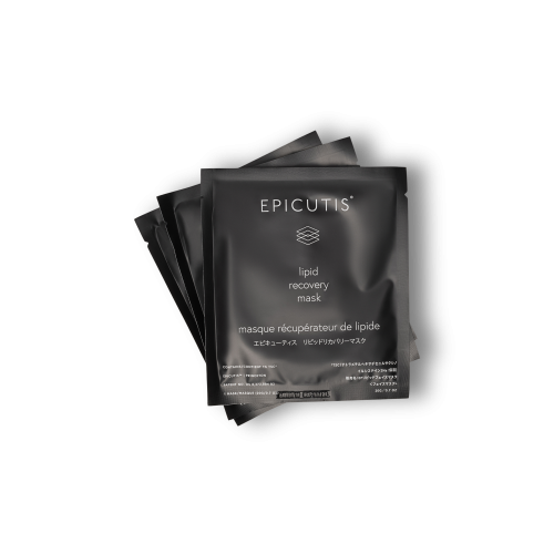 Epicutis Lipid Recovery Mask bio-cellulose sheet — soothing, lipid-rich treatment for redness and recovery.