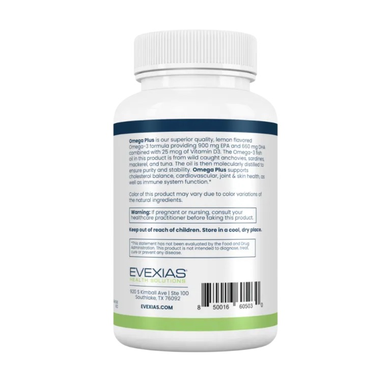 EVEXIAS Omega Pro — omega-3 for healthy aging at Soulshine Aesthetics